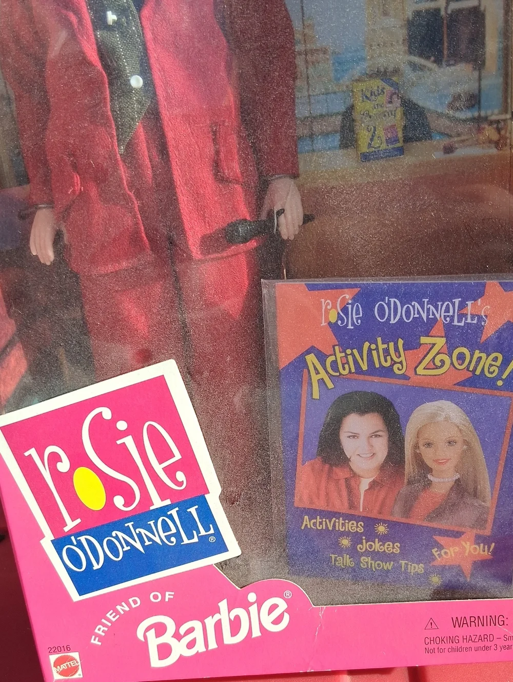 Barbie Brand Rosie O'Donnell Doll in Red Outfit
